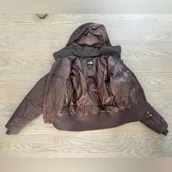 The North Face AR4L Bomber Style Down Fill Puffer Jacket 600 Prodigy Rare size M - Picture 6 of 7